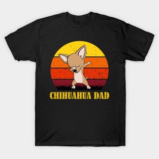 Retro Chihuahua Dad T-Shirt